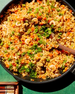Singapore fried rice vs special fried rice recipes - Main course