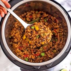 Dinner - Instant pot mexican brown rice and beans recipes
