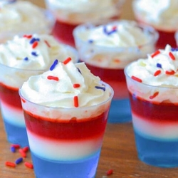 how to make 4th of july jello shots