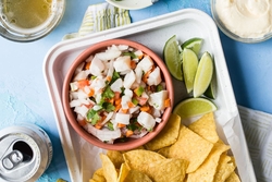 Appetizer - Can you use frozen fish for ceviche recipes