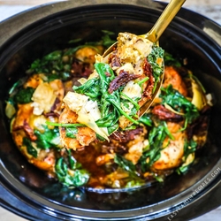 Tagcrock Pot Tuscan Chicken Clean Food Crush