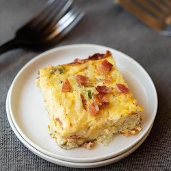 Breakfast - Easy bacon egg and cheese breakfast casserole recipes