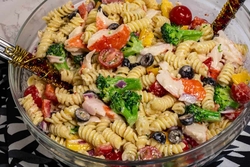 Salad - Crab pasta salad with zesty italian dressing recipes