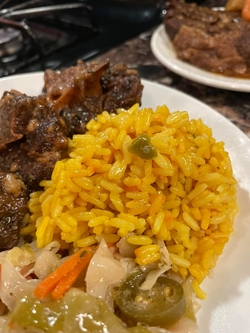 Side dish - Vigo yellow rice in a rice cooker recipes