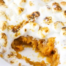 Side dish - Easy Sweet Potato Casserole with Marshmallows recipes