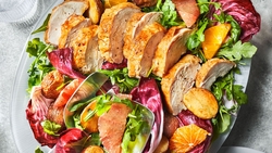 Warm salad to go with roast chicken recipes - Chicken recipes