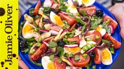 Quick amp - Jamie oliver salmon niçoise salad 5 ingredients recipes