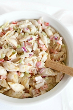 Salad - Imitation crab pasta salad with old bay recipes