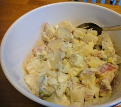 Lunch - Potato salad for a crowd of 20 recipes