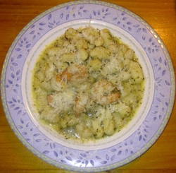 Shrimp pasta with white wine cream sauce recipes - One dish meal